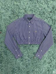 Upcycle Ralph Lauren Crop Tops (DV -05)