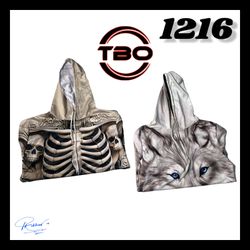 HDR Printed Hooded (unbranded) #1217.