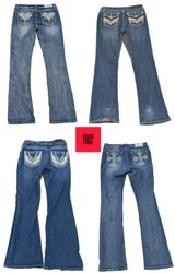 DESIGNER Y2K INSPIRED JEANS BRAND'S INCLUDED GRACE..