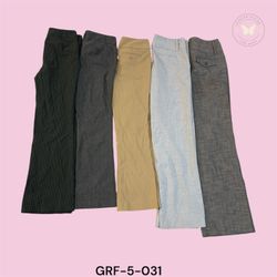 Low Rise Y2K Work Pants – Classic Formal Trousers ..