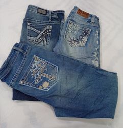 CR8187 Y2K Flare & Straight Jeans