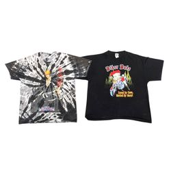 Vintage Cartoon Graphic Print Tshirts