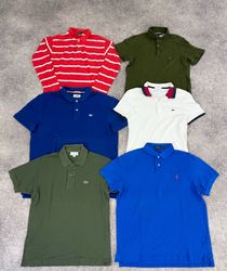 Ralph Lauren, lacoste and tommy polo