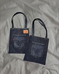 Upcycled Levi’s Pocket Tote Bag
