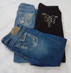 CR8199 Y2K Flare Jeans