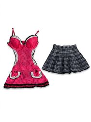 (FV-1376) Y2K Sexy Bundle (Babydoll & Micro mini s..
