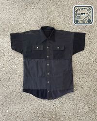 Upcycled Panel Utility Shirt