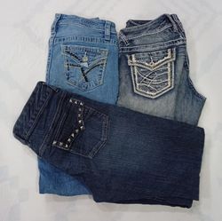 CR8202 Y2K Flare & Straight Jeans