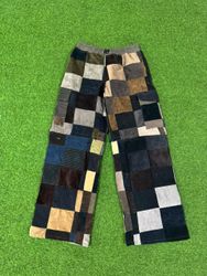 Upcycled Corduroy patchwork pants