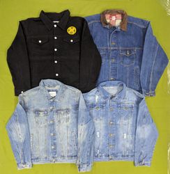 💥 RV3357 Men Denim Jackets