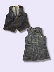 Denim vest
