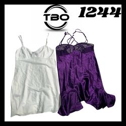 Y2k silk Top (Brand) La Senza & Dk love etc #1244.