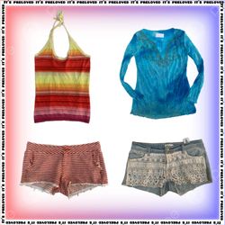 Coastal Cool Bundle - tops, skirts (SS-2370)