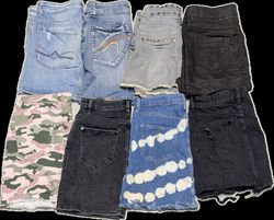 DENIM AAYMEN AND OTHER MIX BRANDS MINI SKIRTS (ID ..