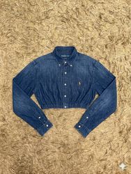 Upcycle Ralph Lauren Blouses Crop Tops (DV -05)