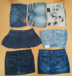 Y2K Denim Skirt Lot: Micro Minis and mixed Styles ..