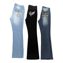 Y2K Embellished Flare jeans