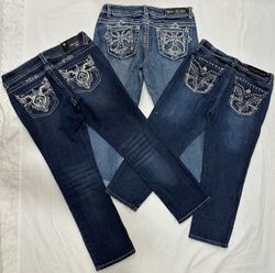 Y2K capri jeans B#052 Mix brand