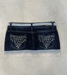 Upcycle Denim Mini Skirt (DV -05)