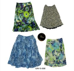 Y2K Printed Poly Skirt – Vintage Aesthetic Mini Sk..