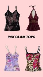 Y2K Glam Tops #050726