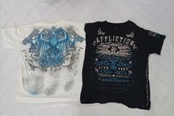 CR8227 Vintage Skull T-Shirts