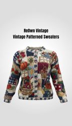 Unbranded Vintage Patterned Sweaters