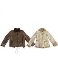 (FV-1384)     Y2K Shearling Fur Jackets & Vintage ..