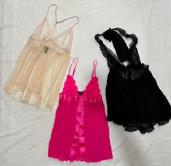 Y2k Victoria secret Black label silk B # 055