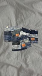 Upcycled Levi’s Belted Skirt