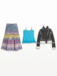 (FV-1391)     Vintage Faux Fur Gilets & Y2K Furry ..