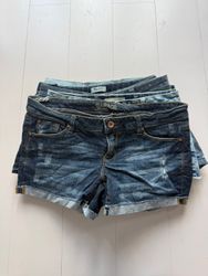 Vintage Y2K Micro mini denim shorts