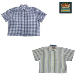 Upcycled Crop Boxy Shirt