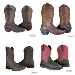Op vintage 226 Ariat , Justin , Ropper boots