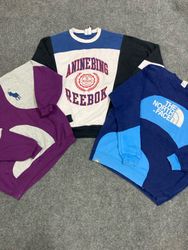Upcycle Mixed Branded Sweatshirt