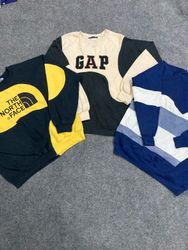 Upcycle Mixed Branded Sweatshirt