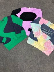 Upcycle Mixed Branded Sweatshirt