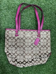 Monogram coach bag