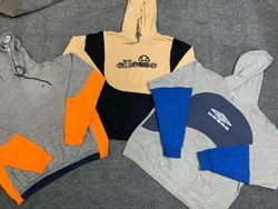 Upcycle Mixed Branded Hoodie