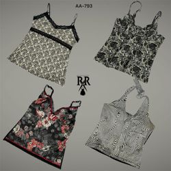 Y2K Soft Girl Cami Tops (AA-793)