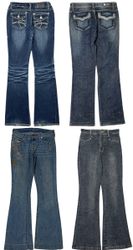 Vintage 2000s Flare Jeans: TT-252