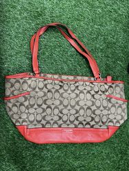 Monogram coach bag