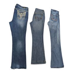 Y2K Embellished Flare Jeans