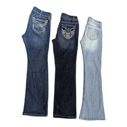 Y2K Embellished Flare jeans