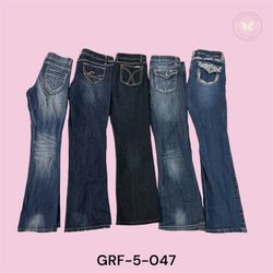 Women’s Y2K Modern Low Rise Jeans(GRF-5-047)