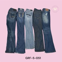 Vintage Y2K Low Waist Denim(GRF-5-051)
