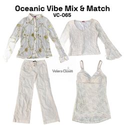 Y2K oceanic Vibe mix & match