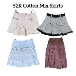 Y2K Cotton Mix Skirts TY-023