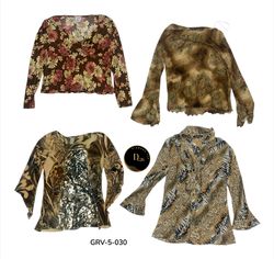 Y2K long sleeve  Sleeve Blouse – Trendy Retro Femi..