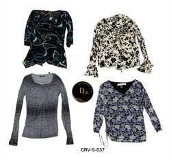 Y2K Retro Print long  Sleeve Tee – 90s Aesthetic C..